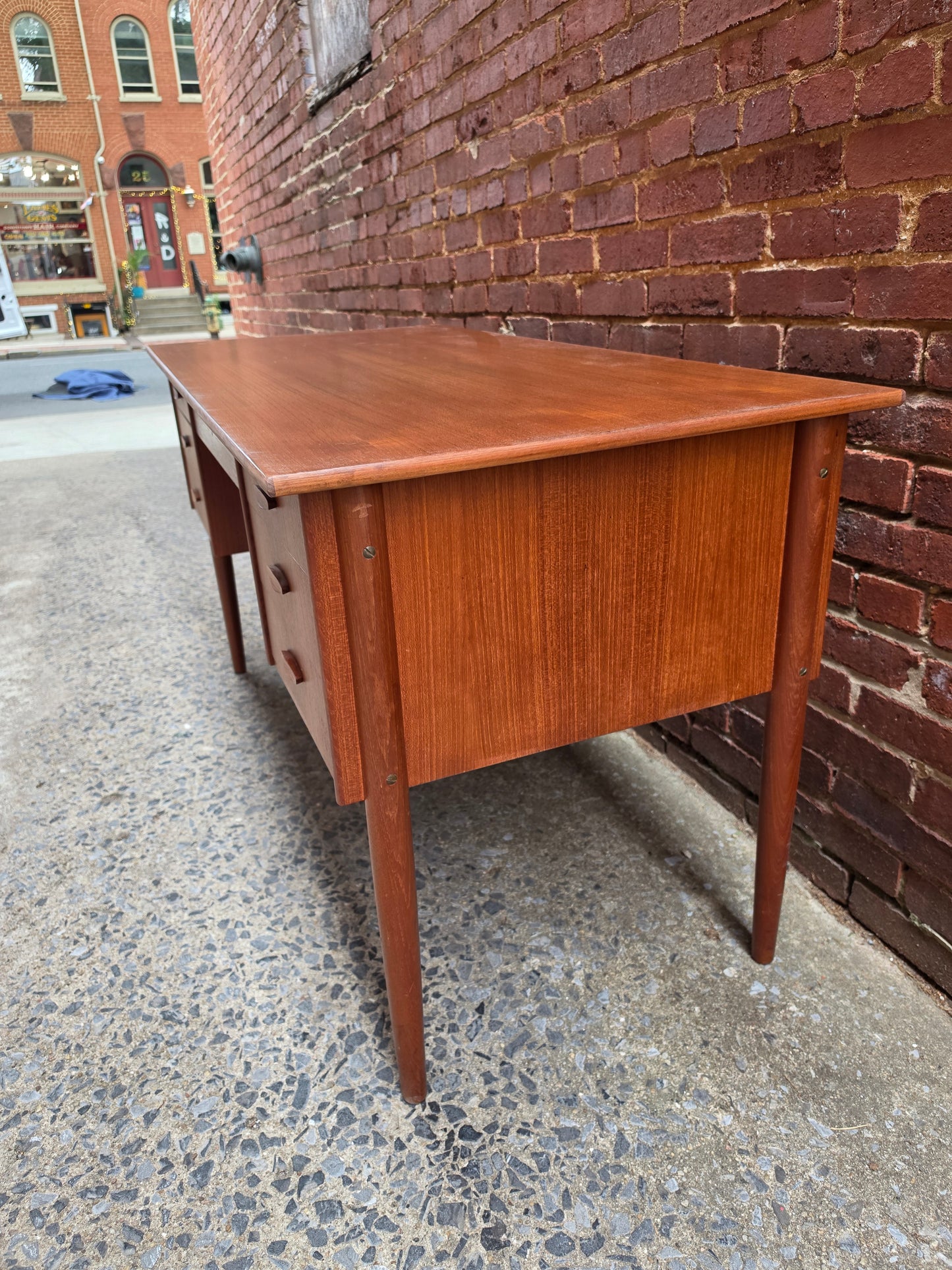 Danish Teak Desk 0526005