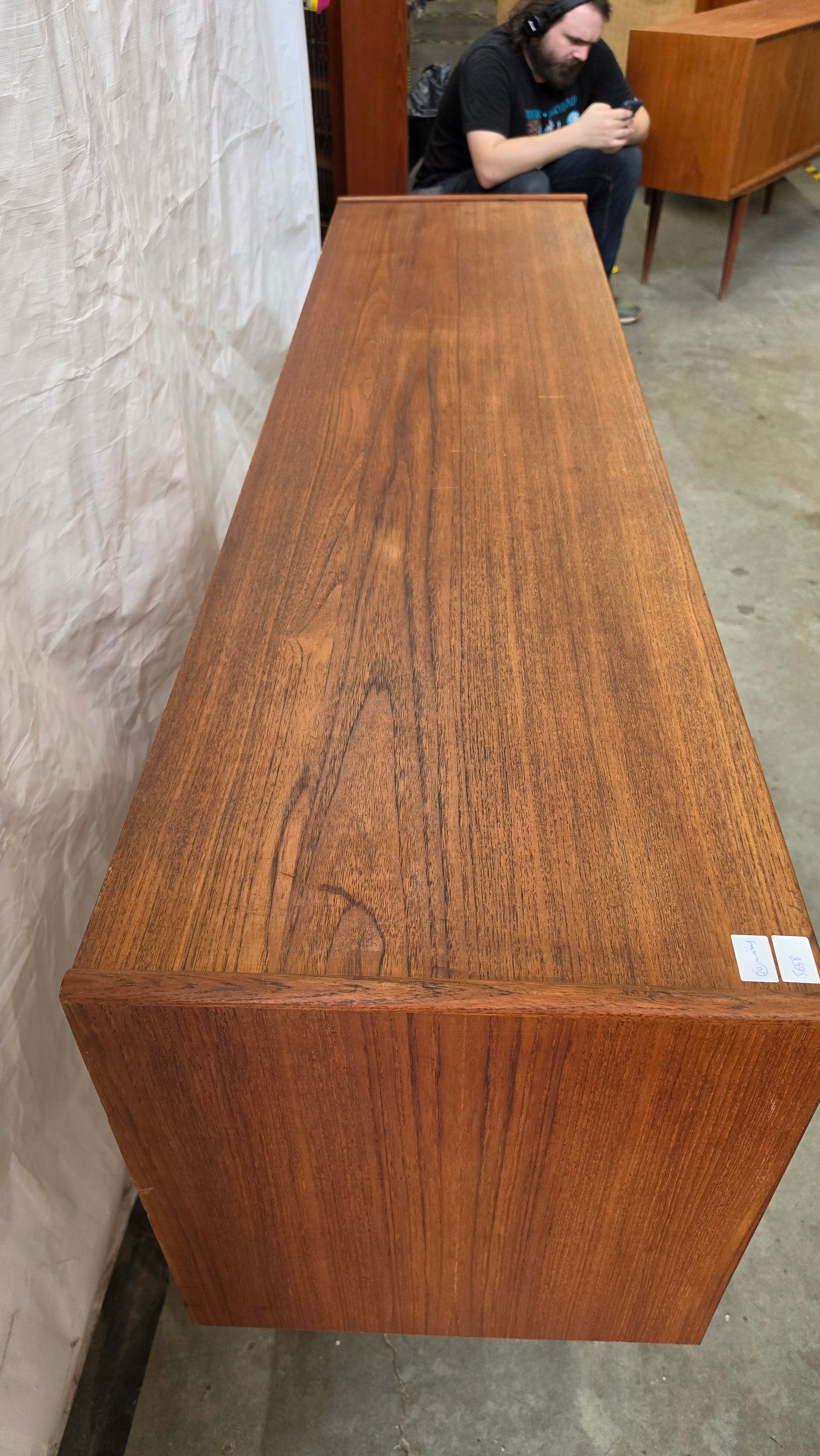 3658 Danish Teak Credenza