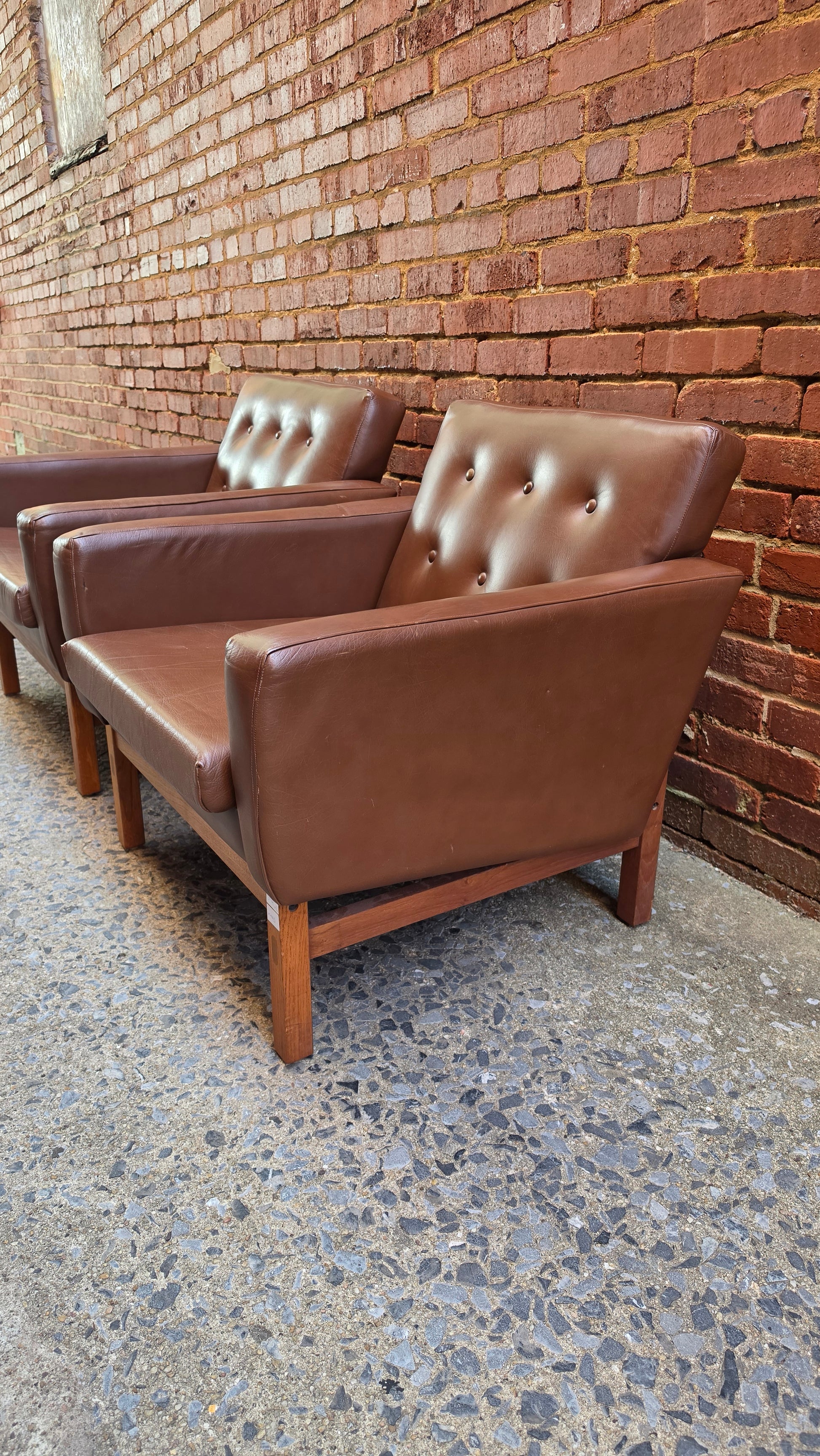 Pair of AB Futura Scandinavian Club Chairs
