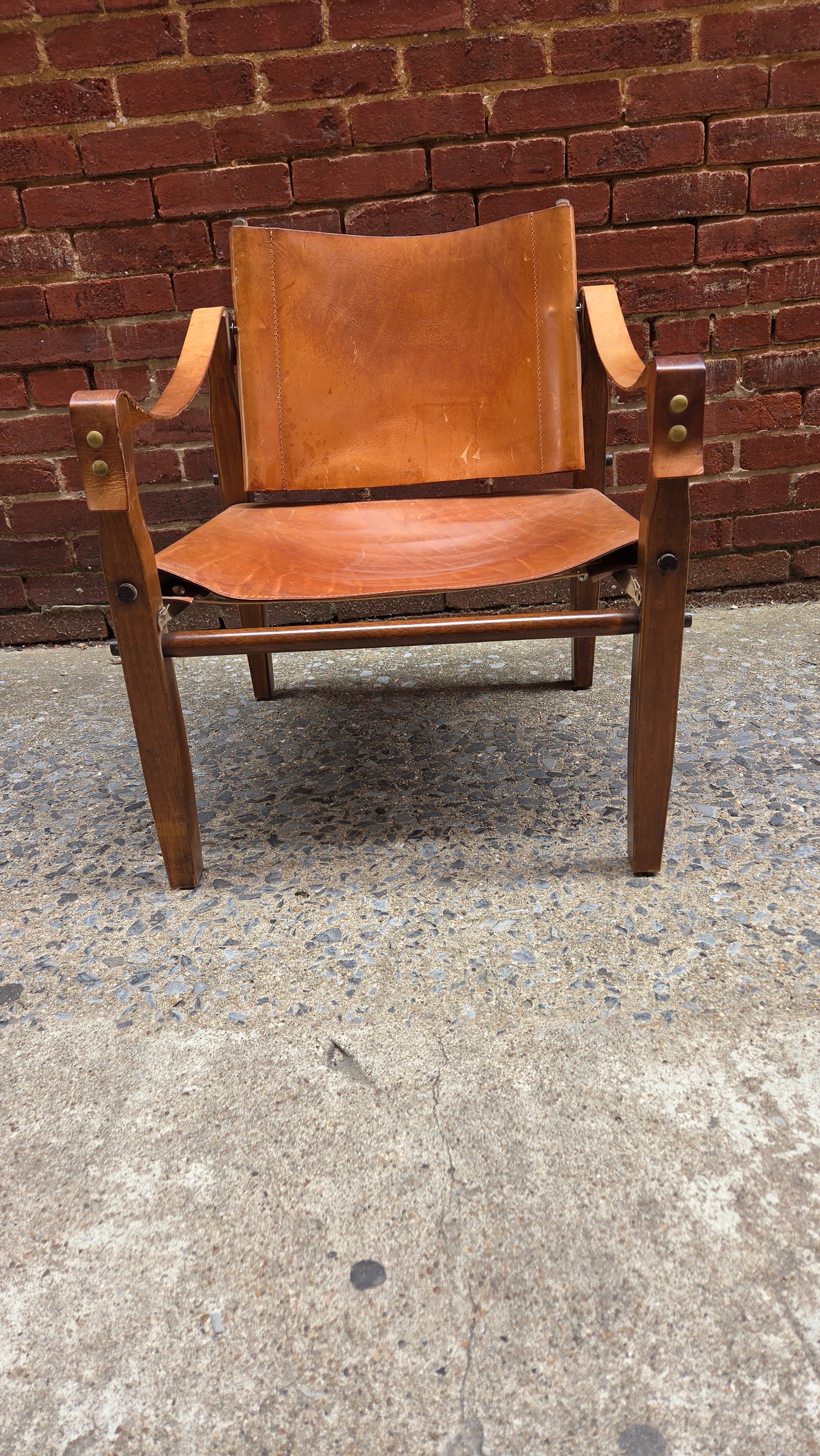 Vintage Gold Medal Safari Chair