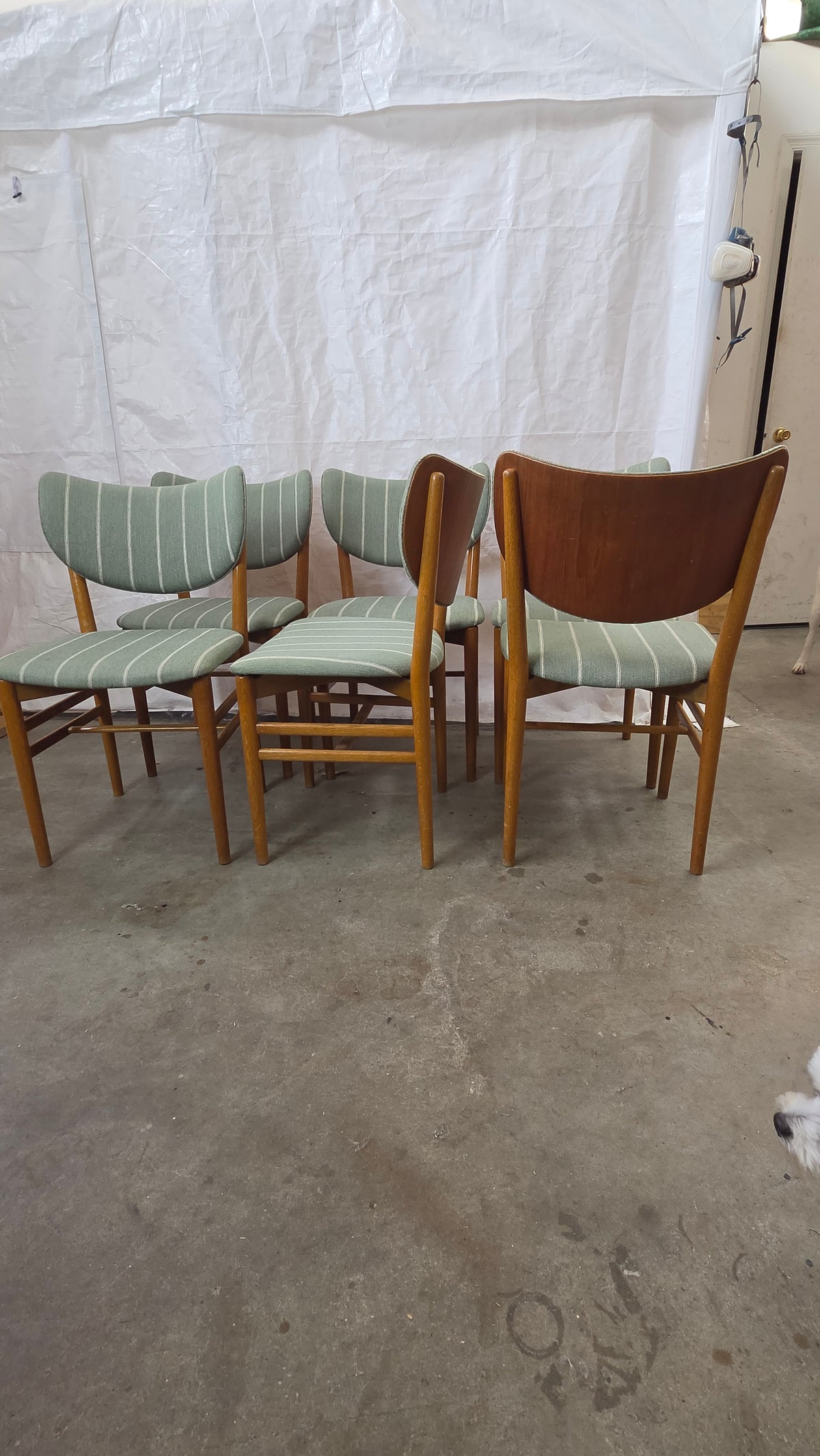 Set of 6 Koepel Danish Dining Chairs