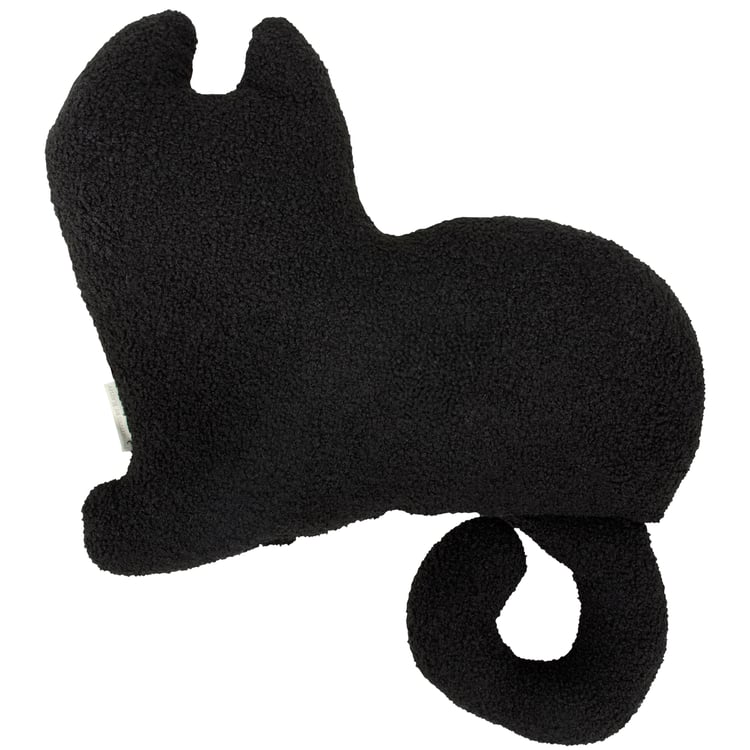 Black Cat Pillow