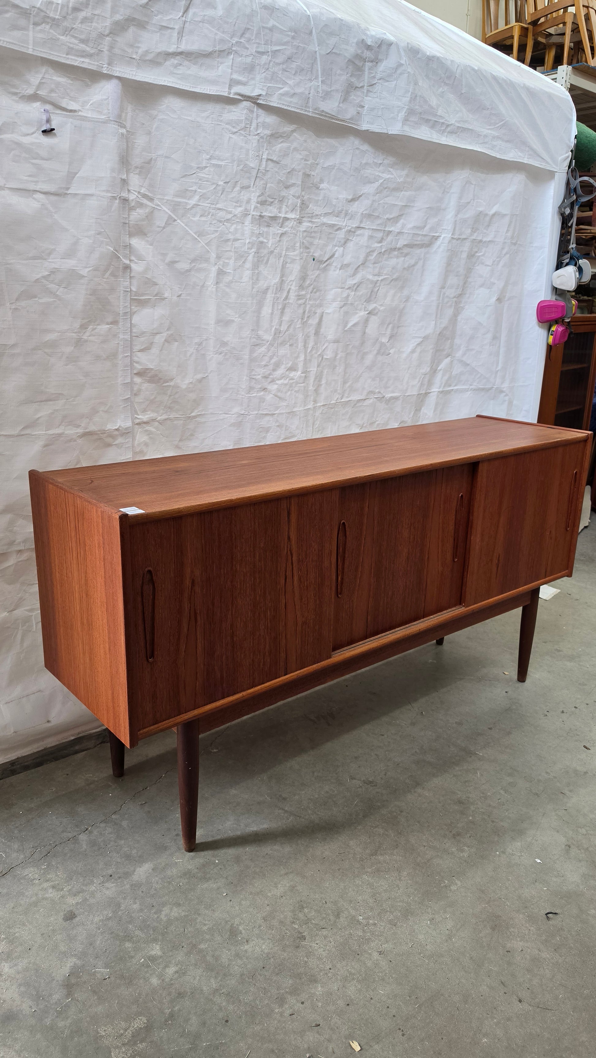 3658 Danish Teak Credenza