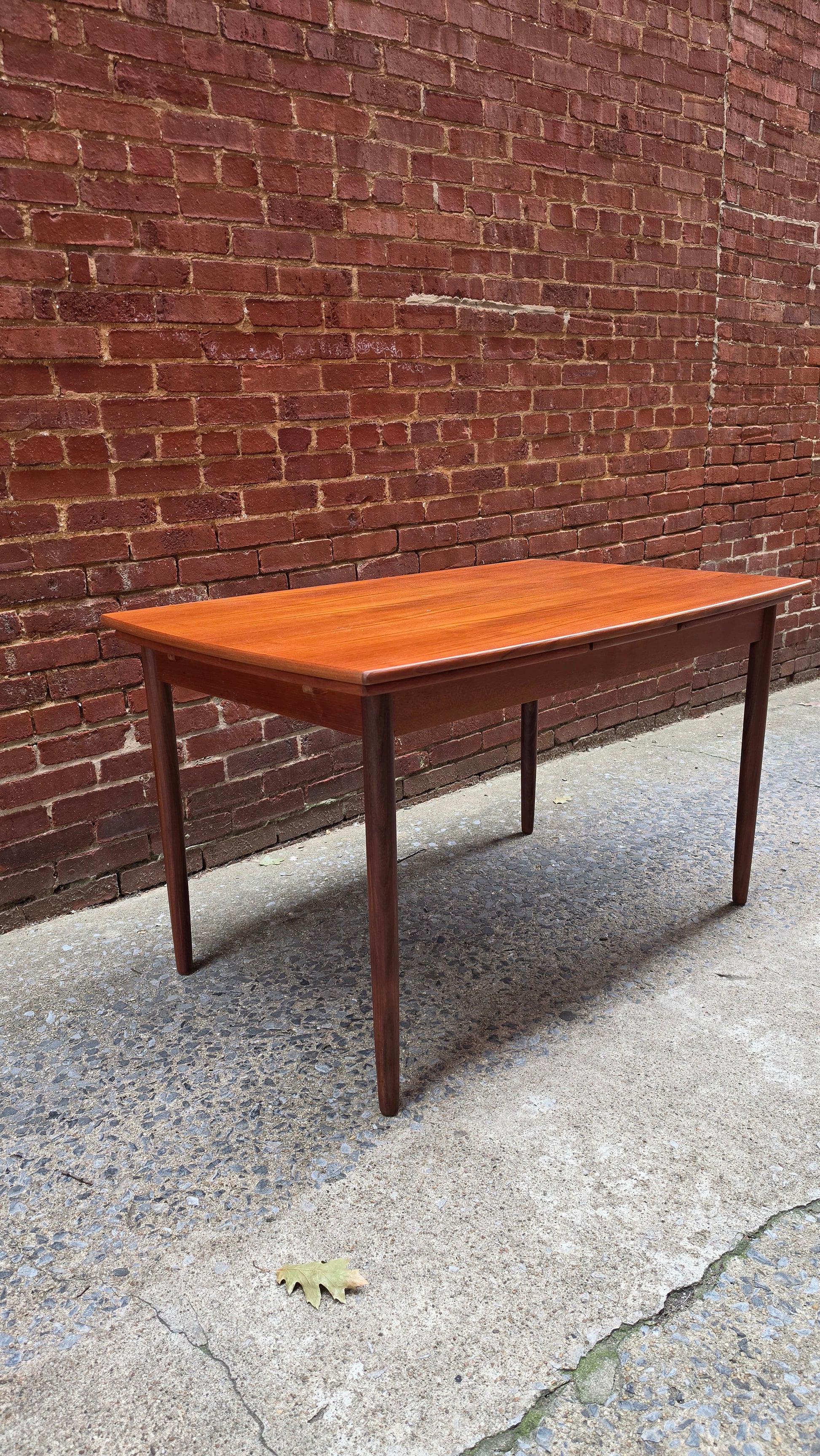 Danish Teak Expandable Table JA008