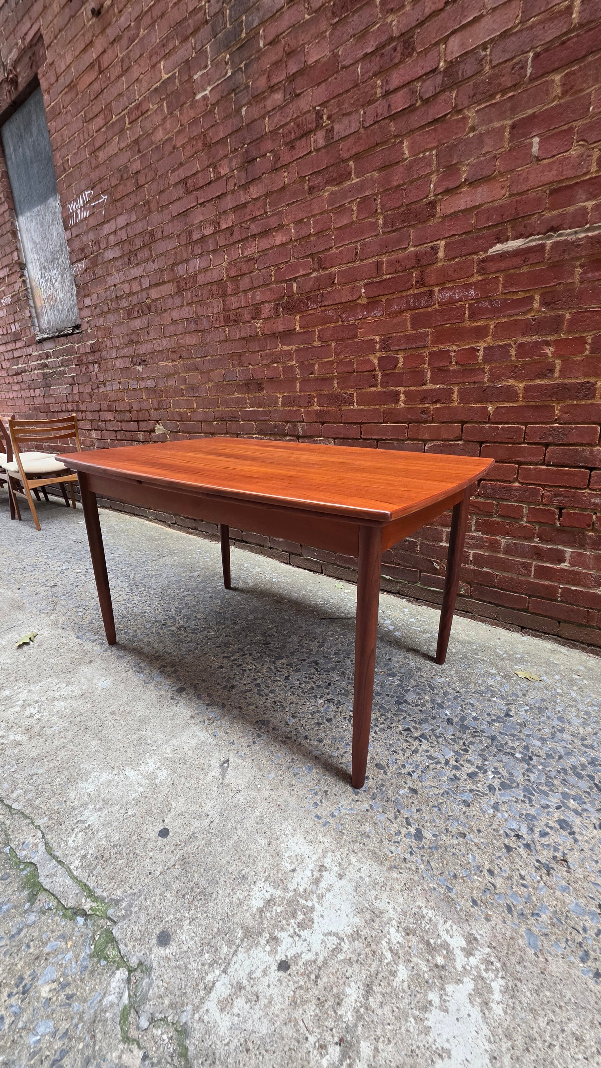 Danish Teak Expandable Table JA008