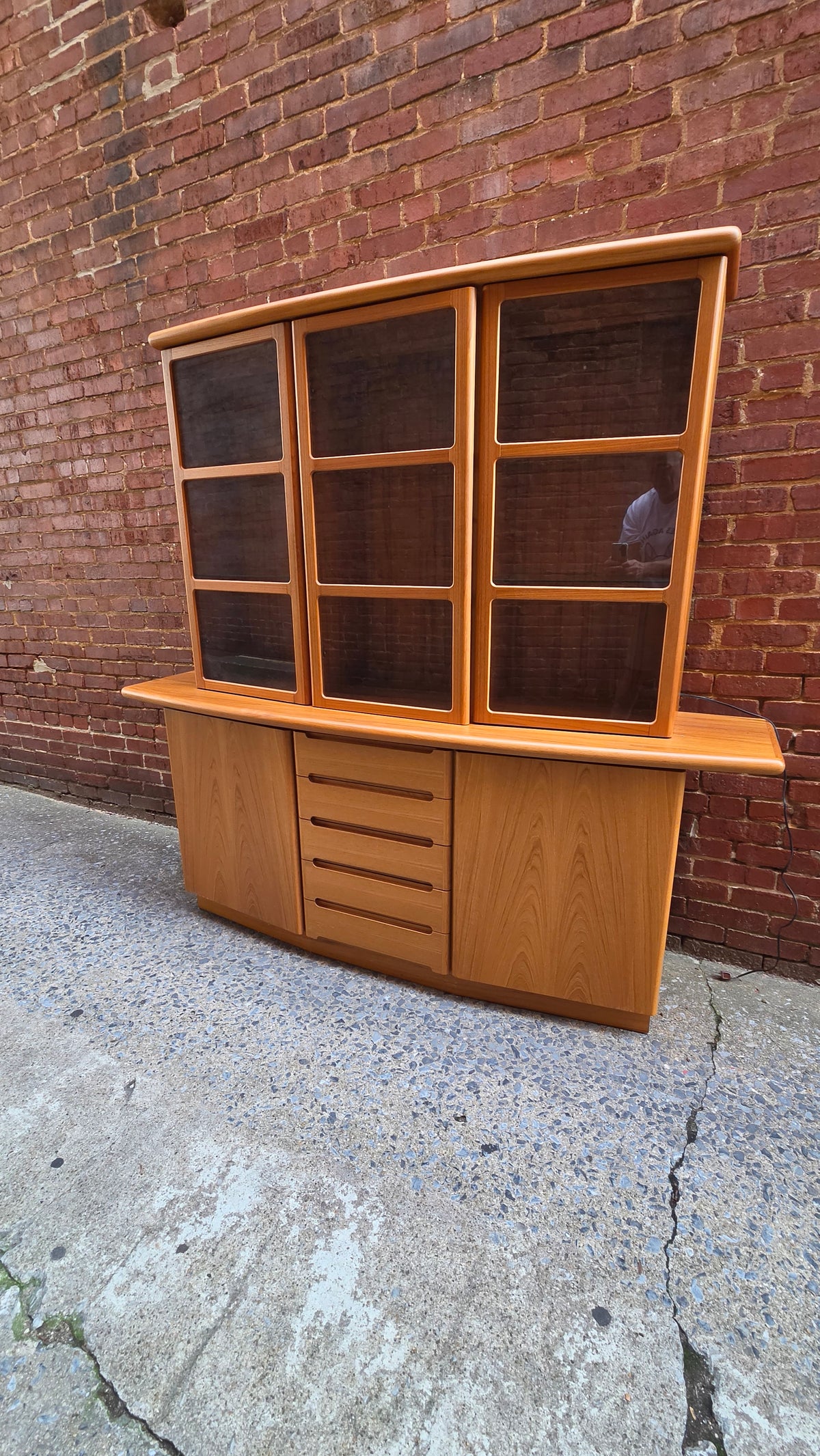 Skovby Danish Teak China Hutch