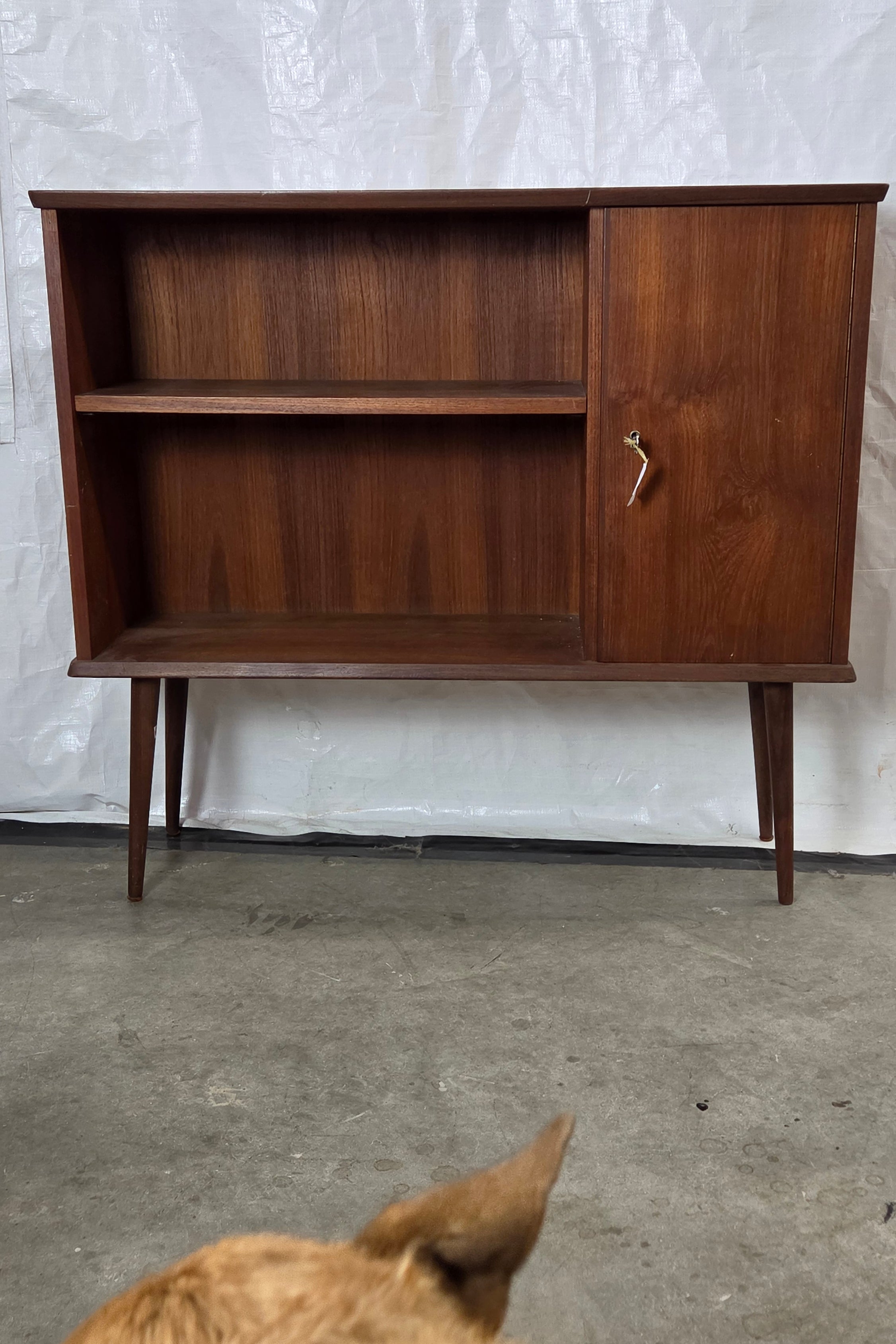 Teak Danish Bar Cabinet