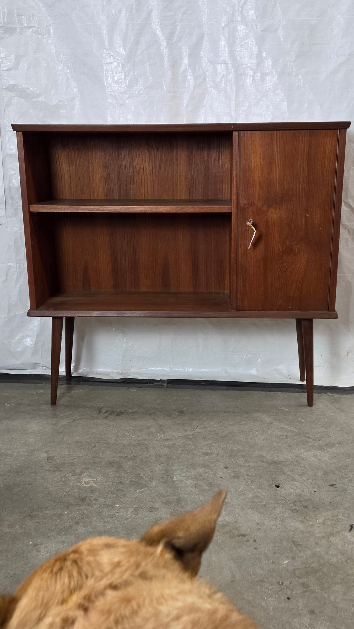 Teak Danish Bar Cabinet