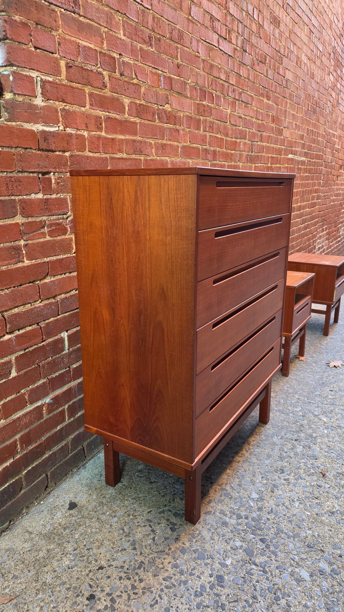 Nils Jonsson Teak Tall Chest