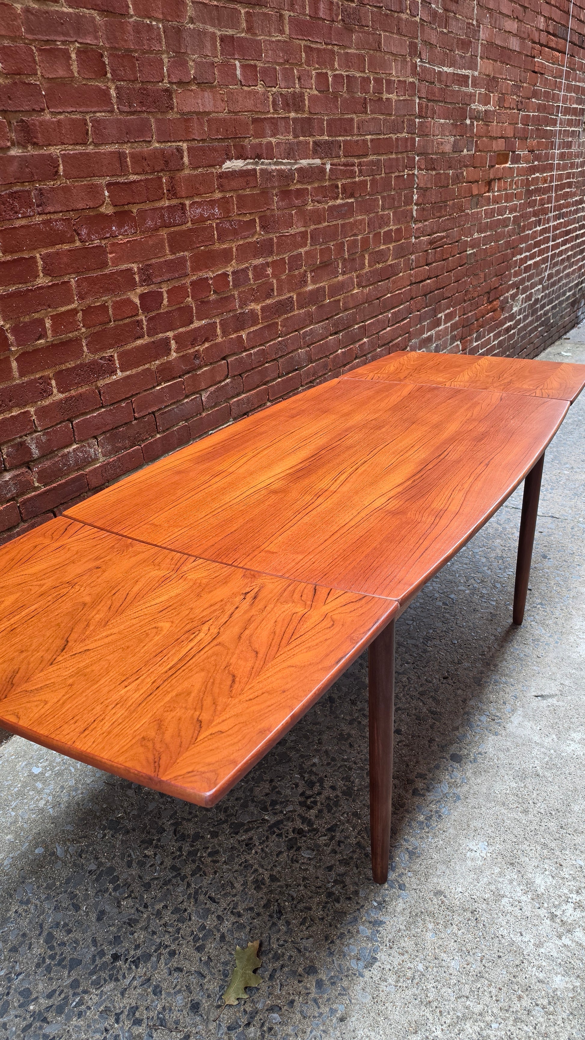 Danish Teak Expandable Table JA008