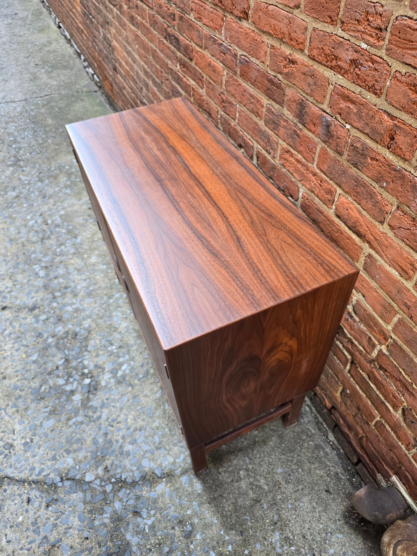Petite Danish Teak Credenza 0426005