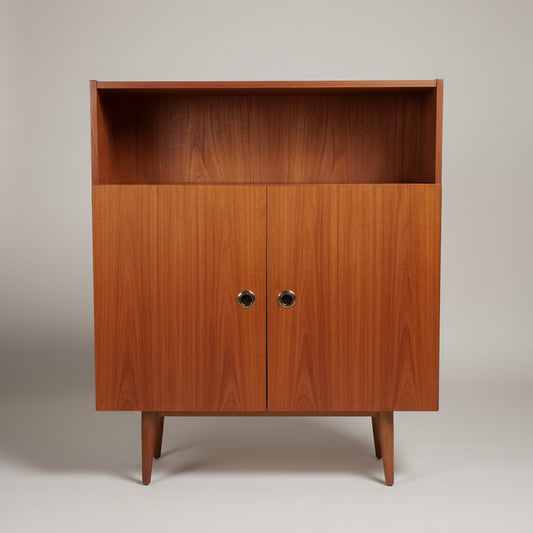 Danish Teak Entryway Cabinet