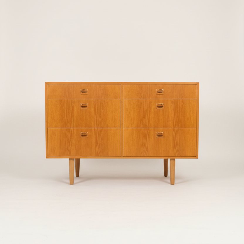 Danish Oak Vintage Dresser