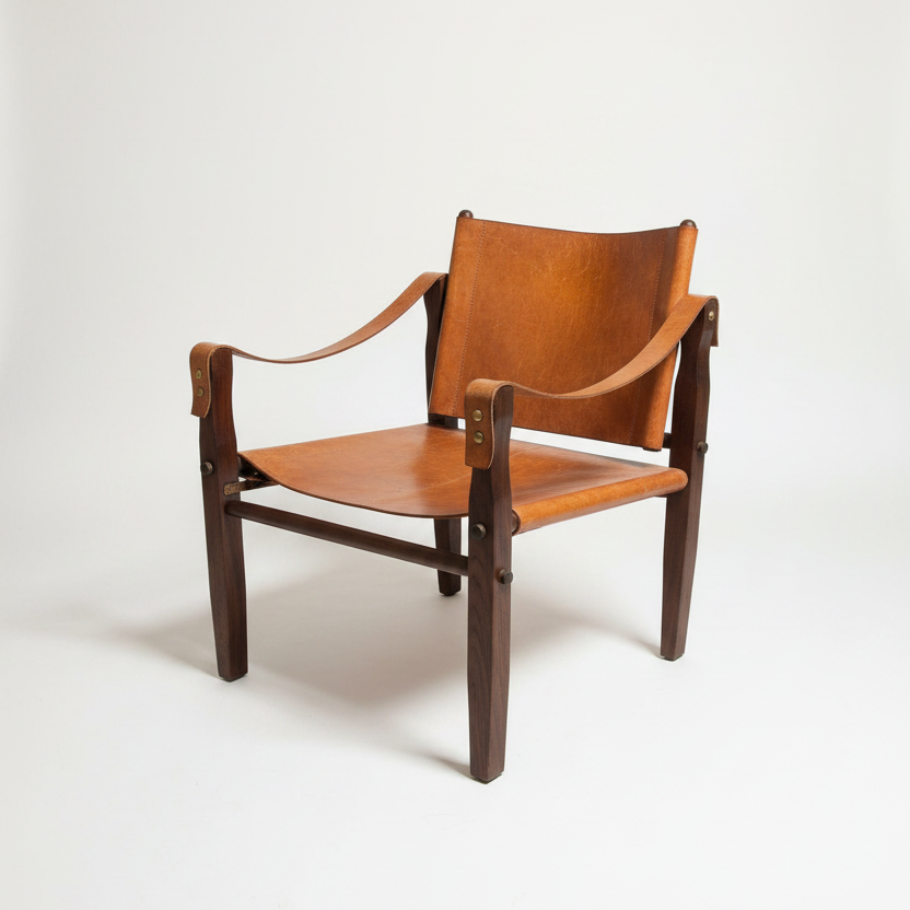 Vintage Gold Medal Safari Chair