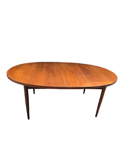 Danish Teak Oval Table with Leaf TA0526001