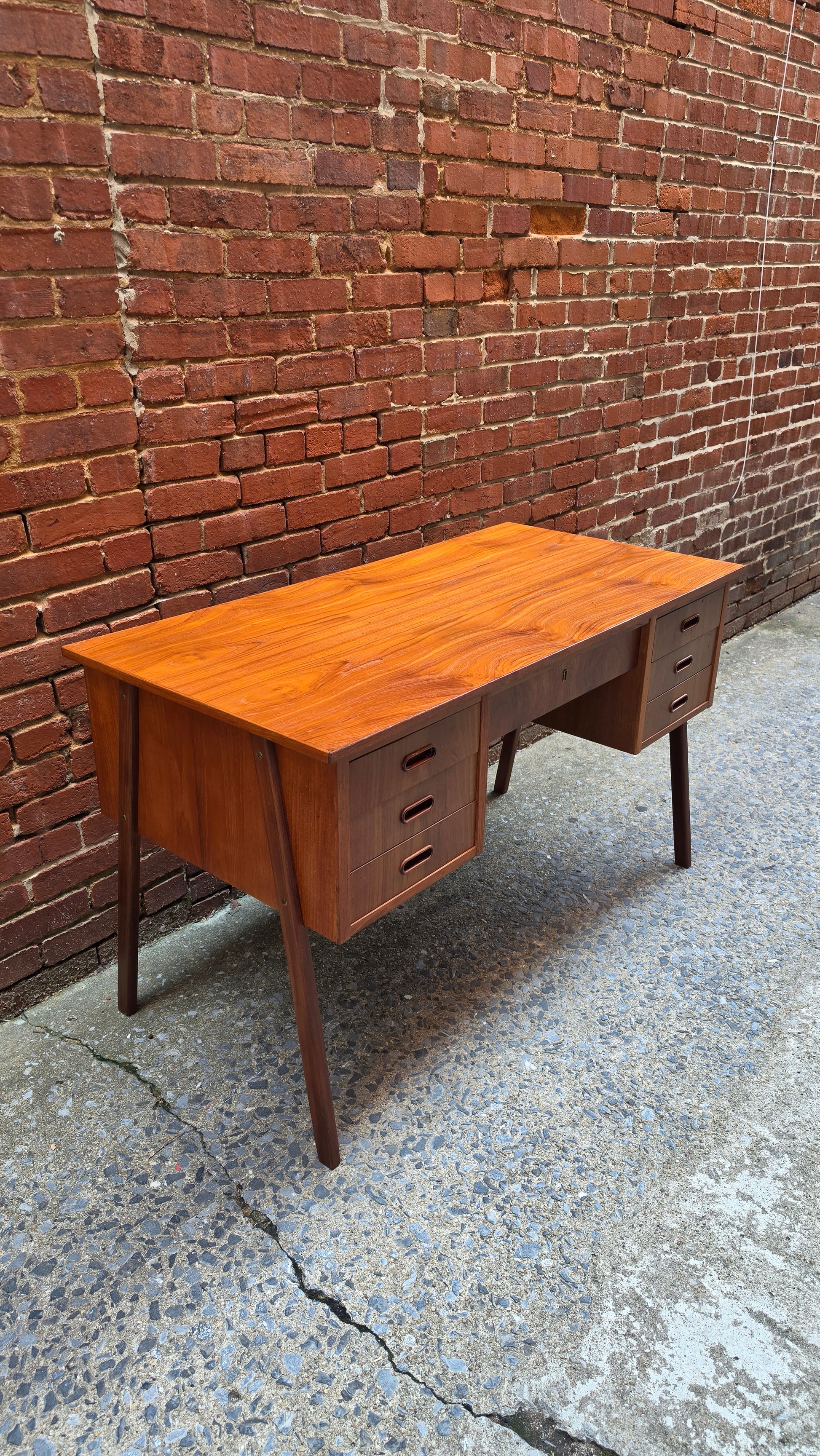 Danish Teak Desk 0526-002