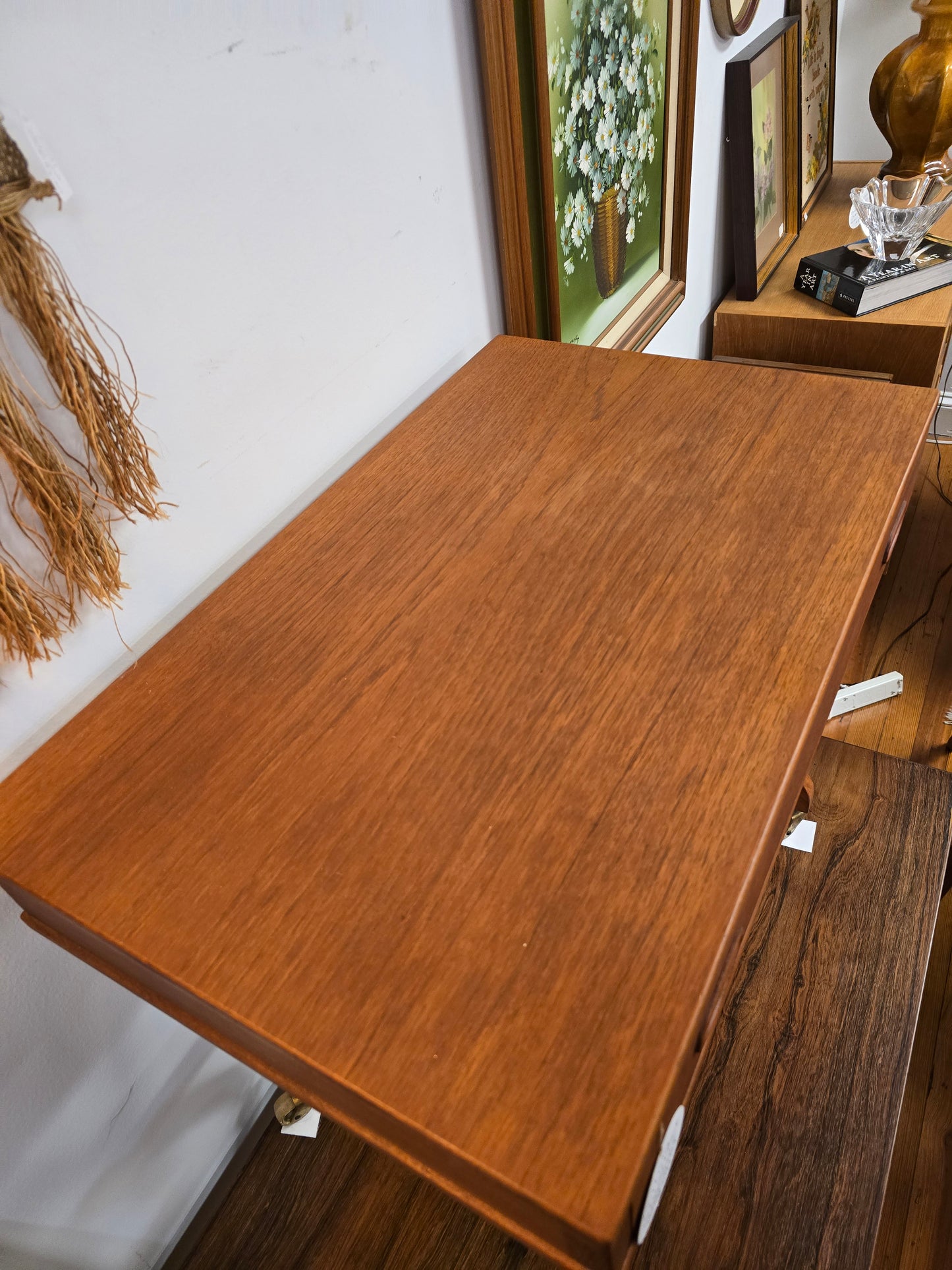 Danish Teak Rolling Table