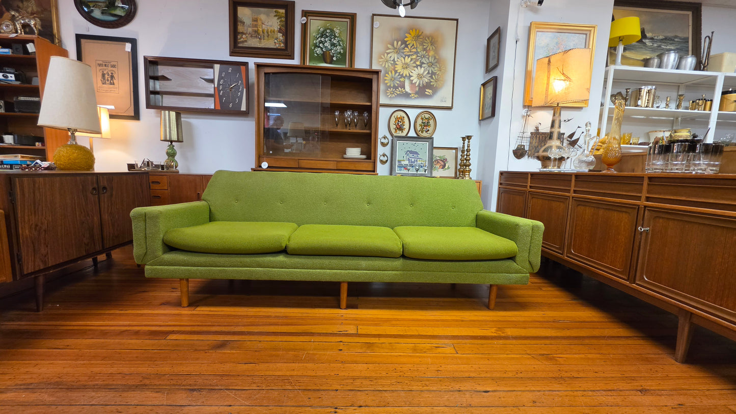 Vintage Green Sofa