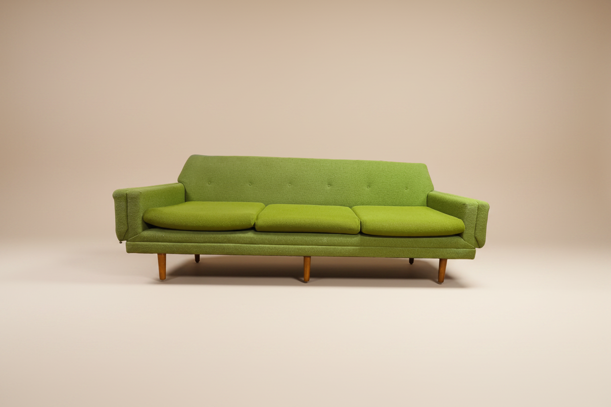 Vintage Green Sofa