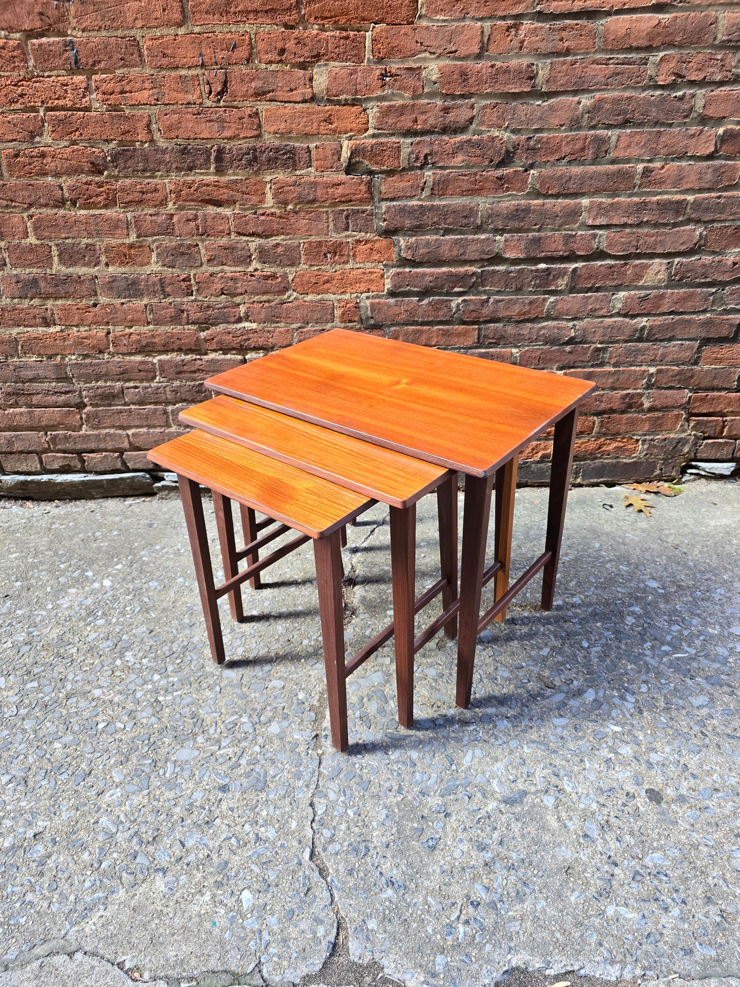 Danish Teak Nesting Tables 1125006