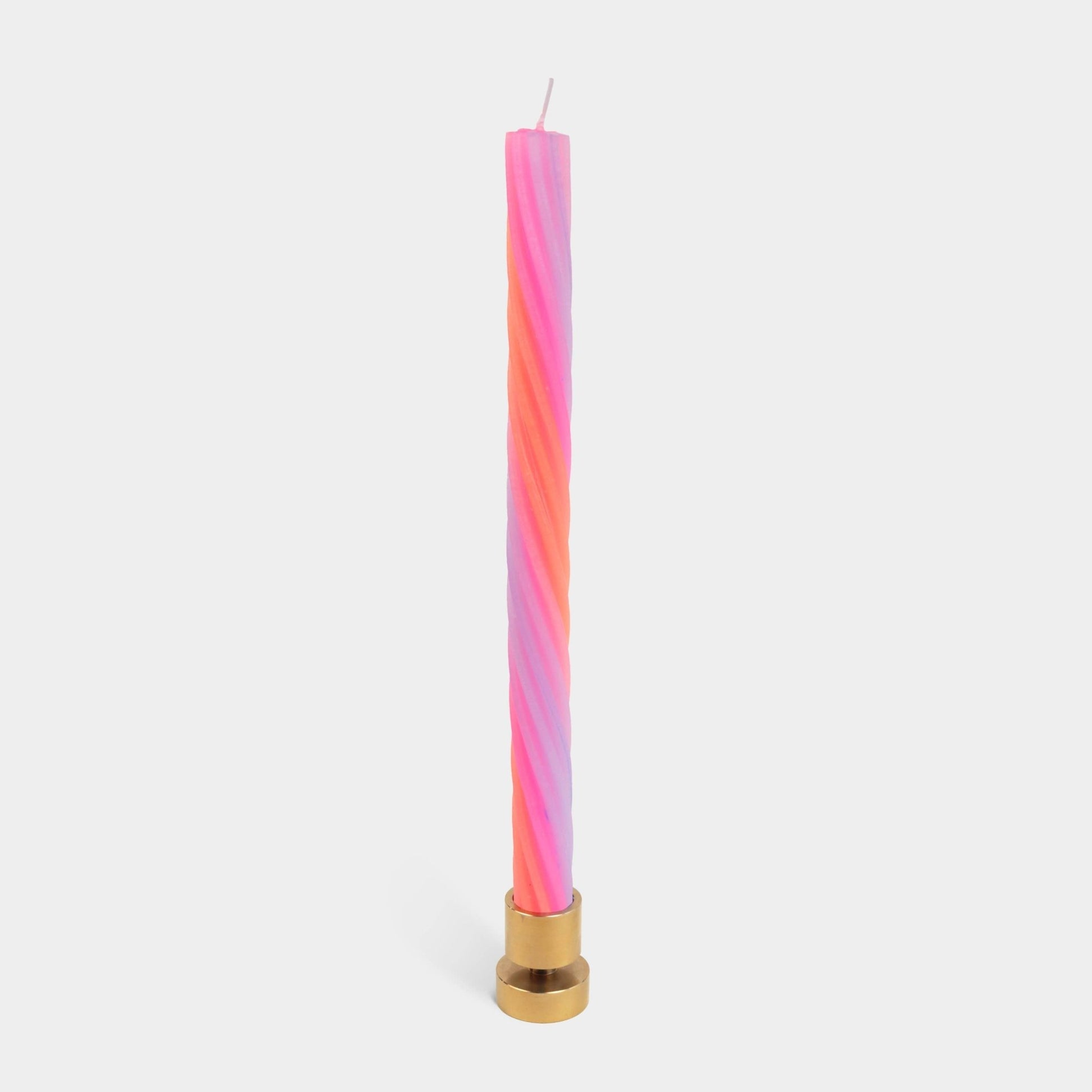Rope Candle Sticks by Lex Pott - Orange (2 pack) - Vintage MC