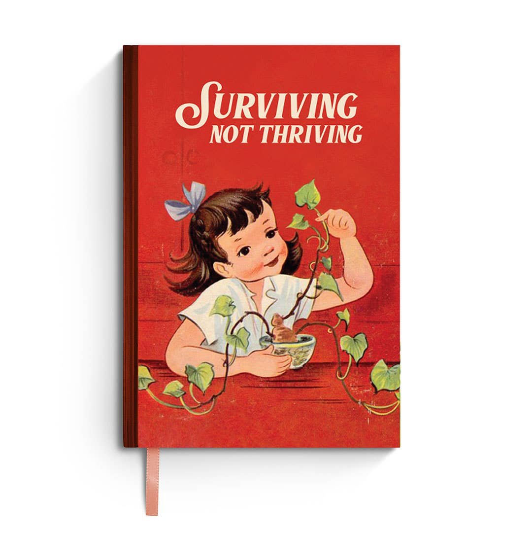 Sarcastic Mental Health Survival Notebook - Vintage MC