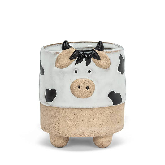 Sm Cow on Legs Planter - 3" H - Vintage MC