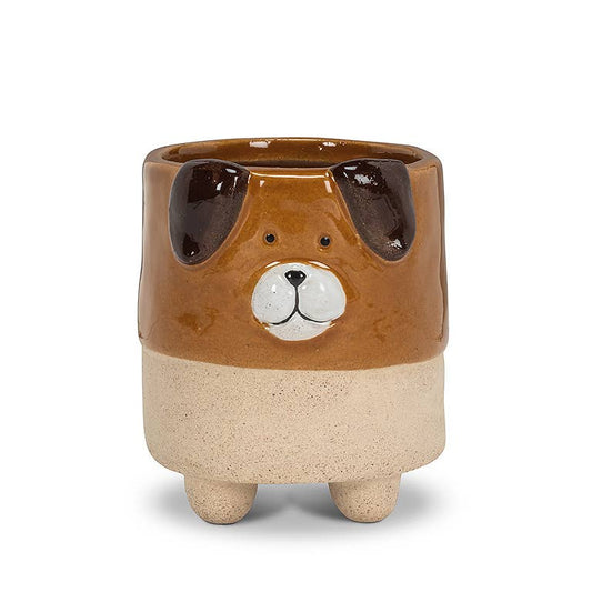 Sm Dog on Legs Planter - 3.5" H - Vintage MC