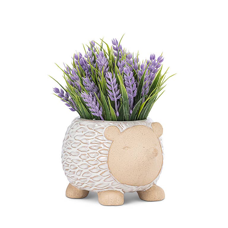 Sm Hedgehog Planter - 5"L - Vintage MC