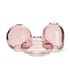 Small Bud Vase - Dark Rose - 3 Assorted - 3"H - Vintage MC