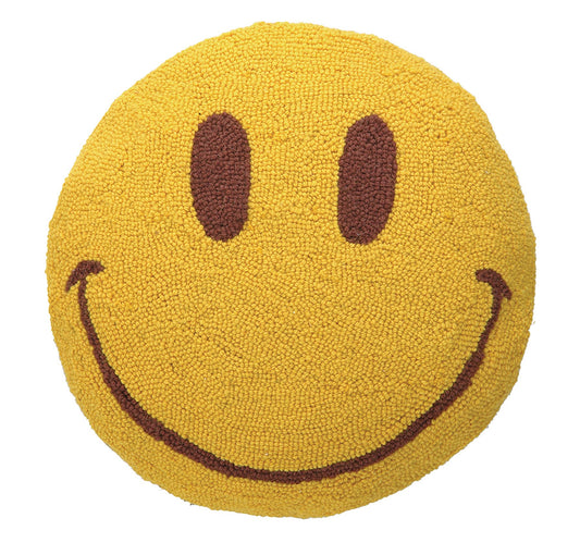 Smile Face Hook Pillow - Vintage MC