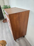 ST24226 - Danish Teak 6 - Drawer Tall Chest - Vintage MC