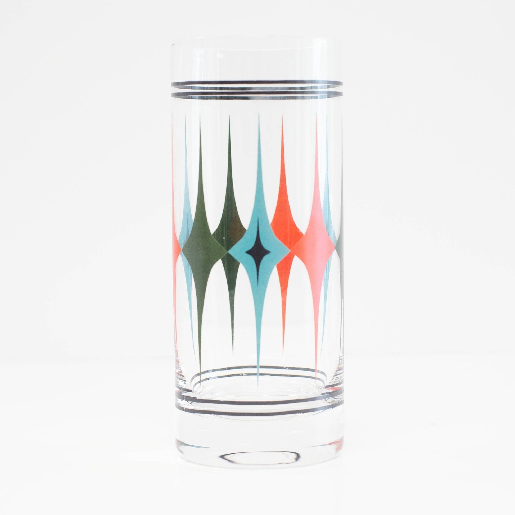 Starlight Diamond Highball Tall Cocktail Glass - Vintage MC