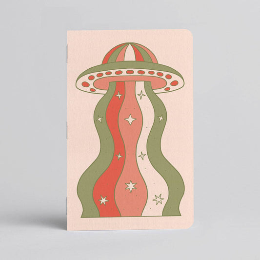 Stellar Arrival Notebook - UFO Space Rays - Vintage MC