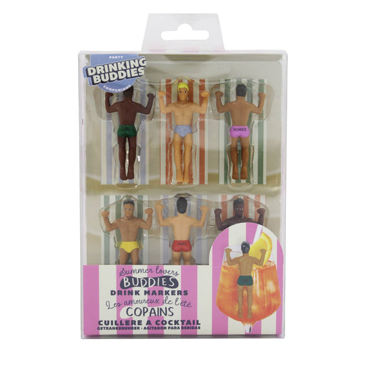 Summer Lovers Drink Markers - 6 Pack - Vintage MC
