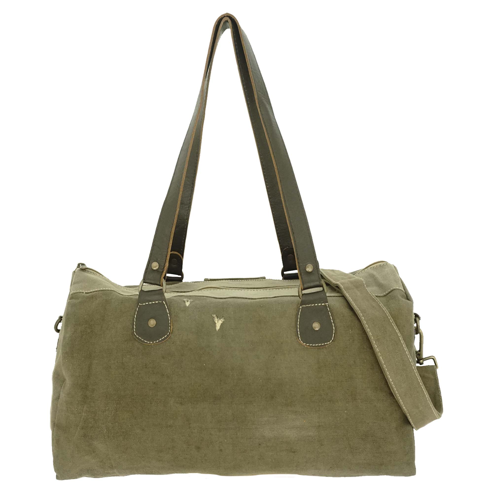 TB00304 Recycled Tent z Overnight Bag - Vintage MC