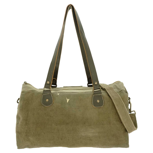 TB00304 Recycled Tent z Overnight Bag - Vintage MC