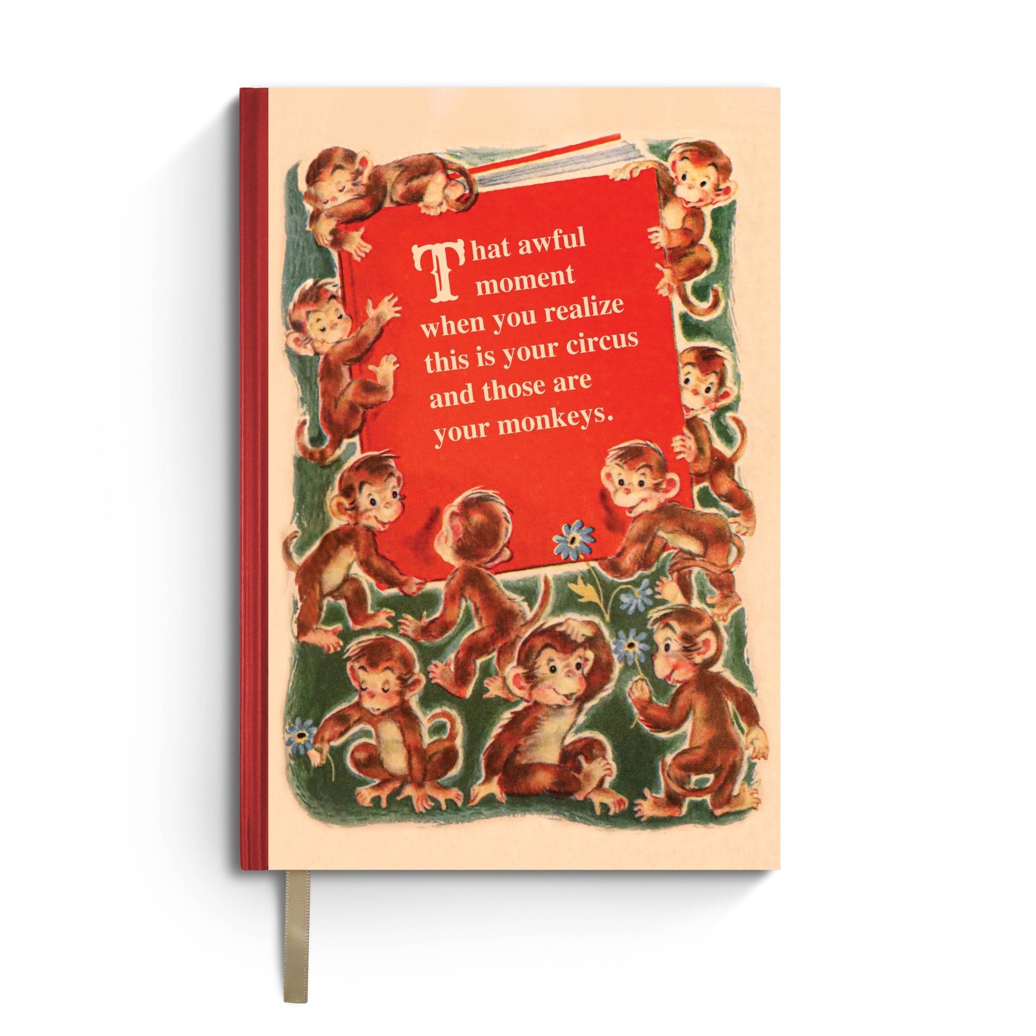 This Is Your Circus - Funny Vintage Inspired Notebook - Vintage MC