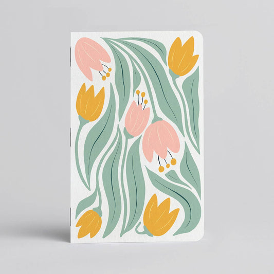 Tulip Floral Notebook - Vintage MC