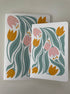 Tulip Floral Notebook - Vintage MC
