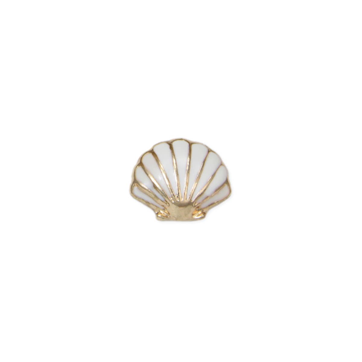 Venus Fine Art Shell Post Earrings - Vintage MC