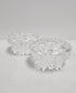Viking Glass Candle Holders - Vintage MC