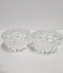 Viking Glass Candle Holders - Vintage MC
