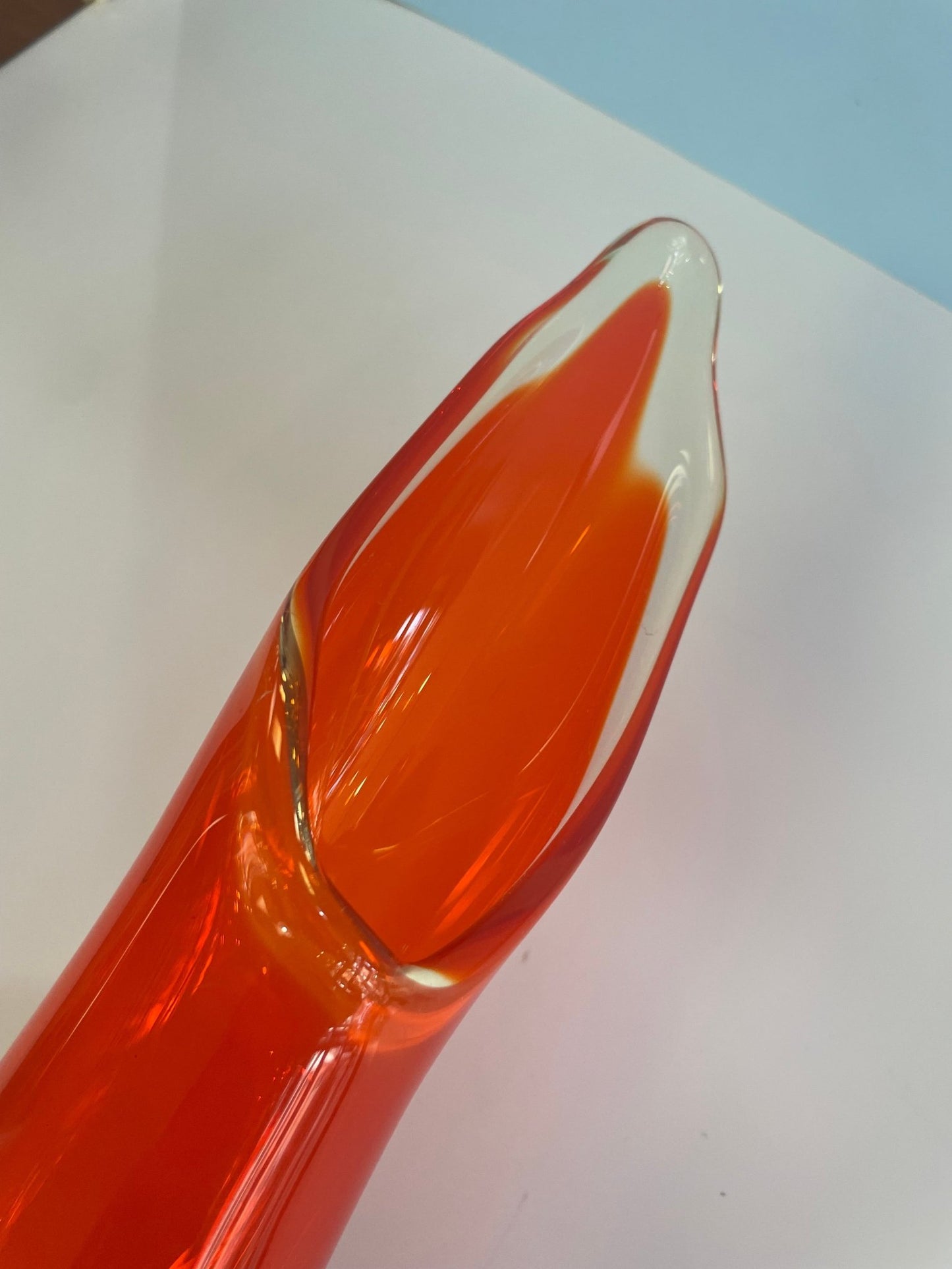 Viking Swung Glass Vase - Vintage MC
