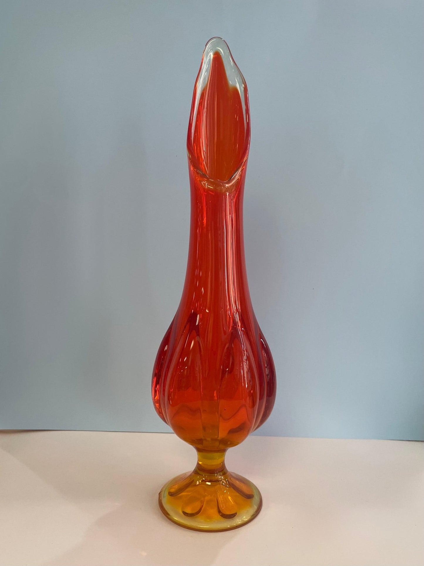 Viking Swung Glass Vase - Vintage MC