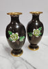 Vintage Chinese Cloisonne Metal Vases - Vintage MC