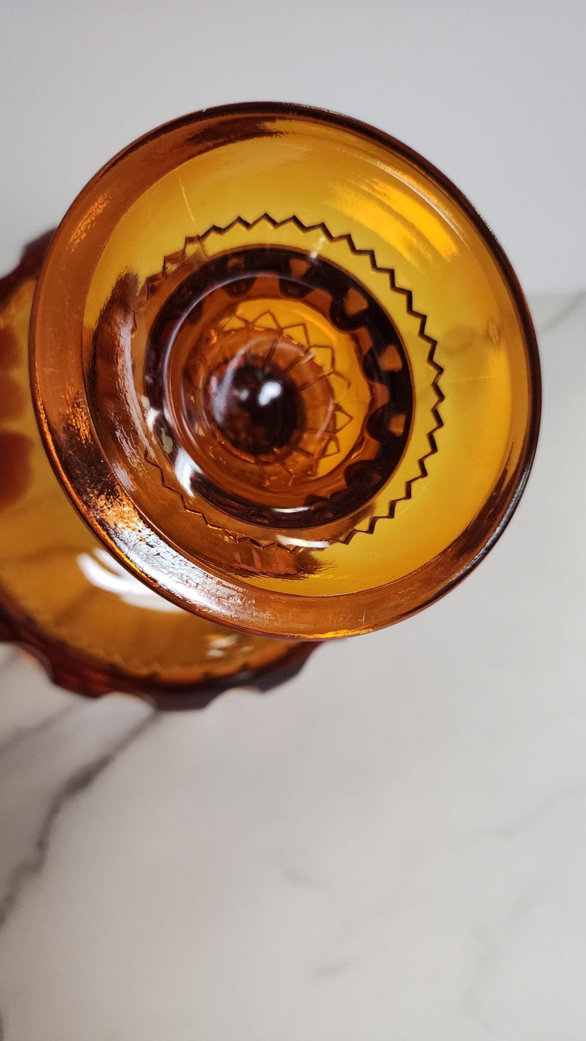 Vintage Indiana Glass Compote Bowl - Vintage MC