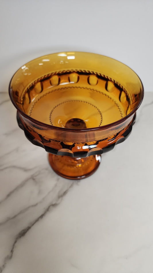 Vintage Indiana Glass Compote Bowl - Vintage MC