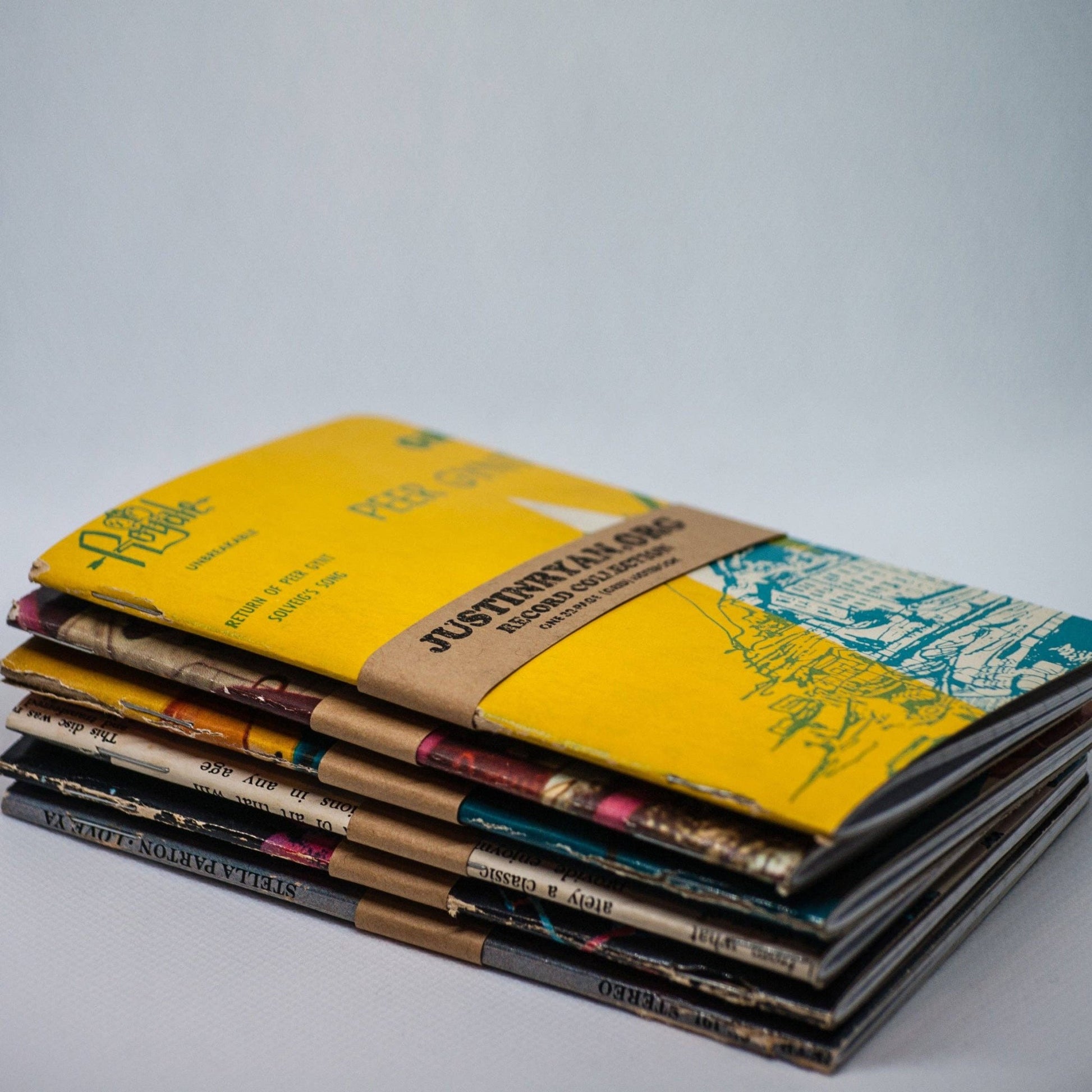 Vintage Vinyl Pocket Notebook - Vintage MC