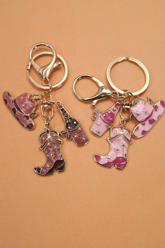 WESTERN BOOT BAG CHARM - Vintage MC